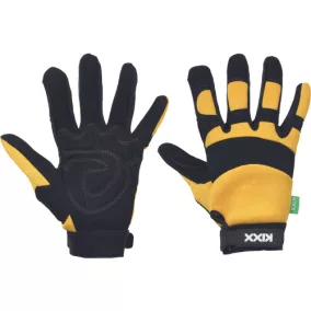 BRICK kombinált kesztyű sárga 10