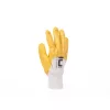 HARRIER sárga mártott nitril kesztyű -9
