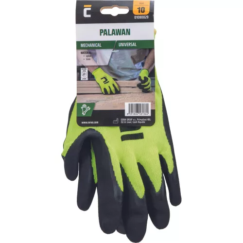 PALAWAN nylon latex mártott kesztyű - 8