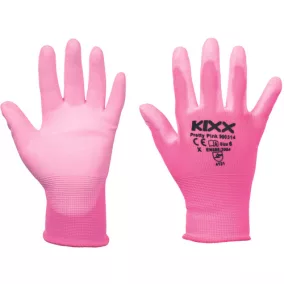 PRETTY PINK kesztyű nylon  P rózsaszín 8