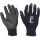 SERETA kesztyű fekete 9