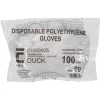 DUCK kesztyű PE fehér 100db XL-10