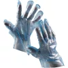 DUCK BLUE kesztyű PE kék 100db HG L-9