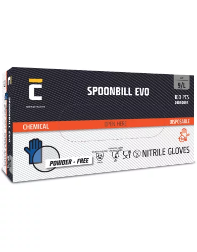 SPOONBILL EVO nitril púdermentes M-8