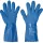 NIVALIS kesztyű PVC - kék - 10