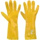 STANDARD kesztyű 35cm PVC sárga 11