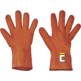 FLAMINGO kesztyű PVC narancs 11