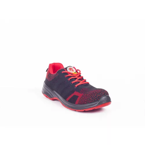 LECCE MF S1 ESD félcipő piros/fekete 45