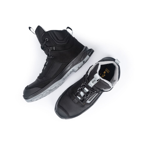 UNO S3S ESD LG SR bakancs fekete/szür 39