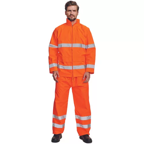 GORDON Hi-Vis esőkabát narancs L