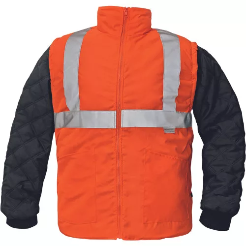 BI ROAD 4in1 HV kabát narancs/navy 3XL