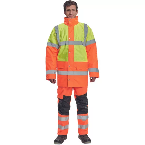 SEFTON kabát sárga/narancs 4XL