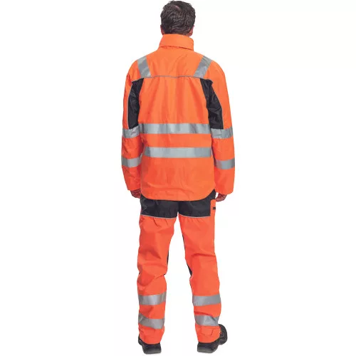 TICINO kabát HV narancs/feteke 3XL