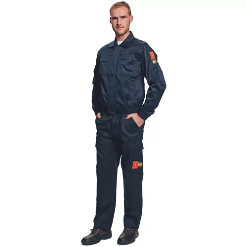 COEN kabát FR+AS sötétkék 60