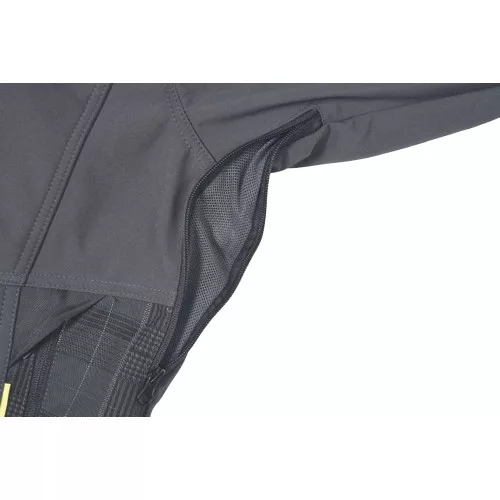 OLZA softshell kabát szürke L
