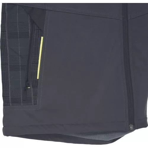 OLZA softshell kabát szürke L