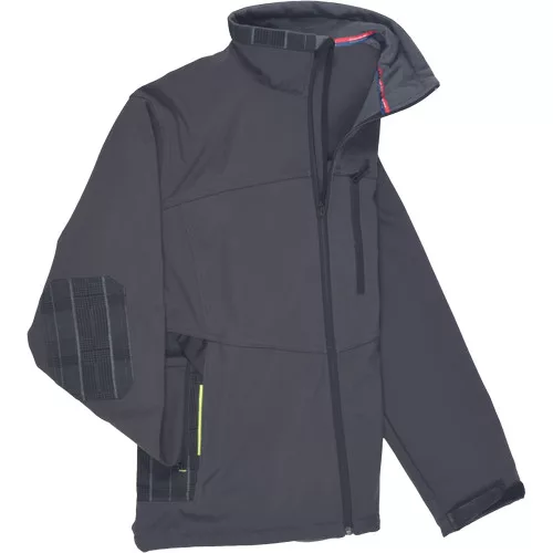 OLZA softshell kabát szürke L