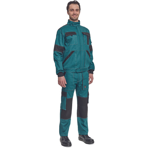 MAX SUMMER kabát zöld/fekete 44