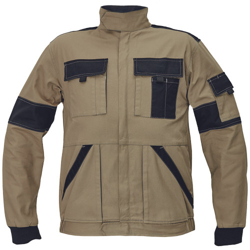 MAX SUMMER kabát petrol kék/fekete 52