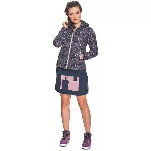 YOWIE PRINT softshell lila/navy L