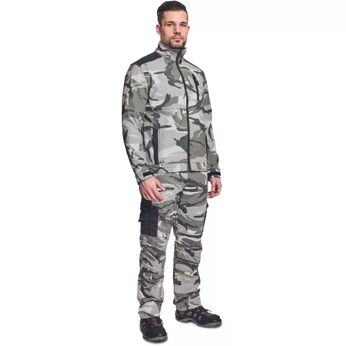 CRAMBE softshell dzseki terepm szürke M