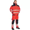 KNOXFIELD Hi-Vis pilóta dzseki piros XL