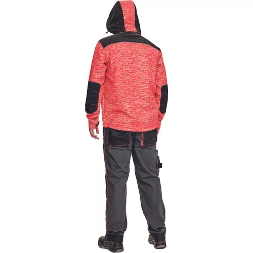 KNOXFIELD softshell dzseki piros L