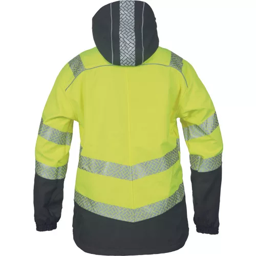 KNOXFIELD PROFI HV kabát sárga XL