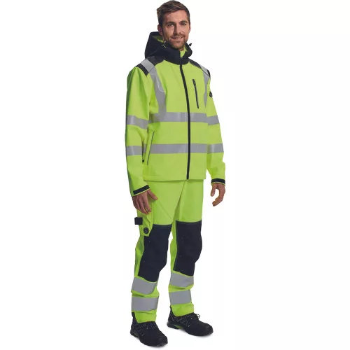 KNOXFIELD HVPS softshell dzseki sárga M
