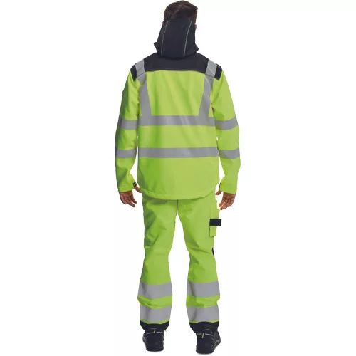 KNOXFIELD HVPS softshell dzseki sárga M