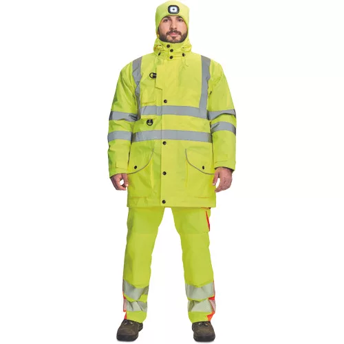 FORMBY HV 7n1 parka sárga S