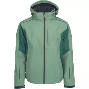 DAYBORO softshell dzsek szürkés-zöld 4XL