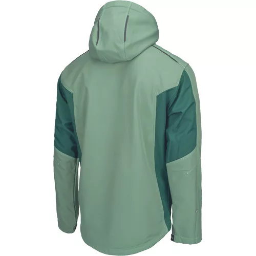 DAYBORO softshell dzsek szürkés-zöld 4XL