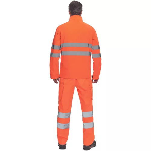 MURCIA HV SOFTSHELL kabát narancssárga S