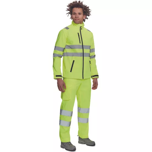 MURCIA HV SOFTSHELL kabát narancssárga M