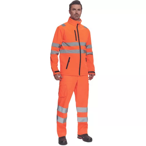 MURCIA HV SOFTSHELL kab narancssárga 3XL