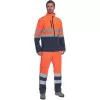 GRANADA HV SOFTSH.kabát narancs/navy XXL