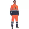 GRANADA HV SOFTSH.kabát narancs/navy XXL