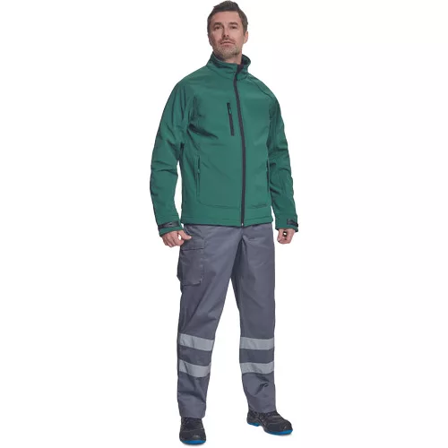 CHITRA softshell dzseki sötétzöld 3XL