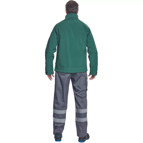 CHITRA softshell dzseki sötétzöld 3XL