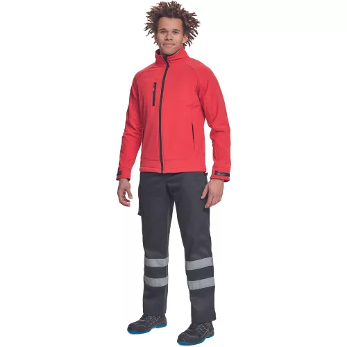 CHITRA softshell dzseki piros M