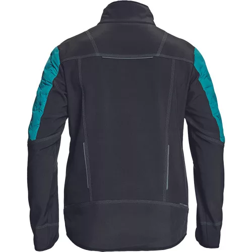 NEURUM SOFTSHELL kabát petrol kék L