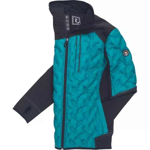 NEURUM SOFTSHELL kabát petrol kék 3XL