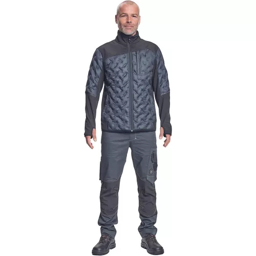 NEURUM SOFTSHELL kabát antracit S