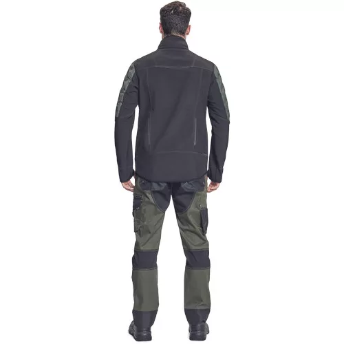 NEURUM SOFTSHELL kabá sötét olajzöld 4XL