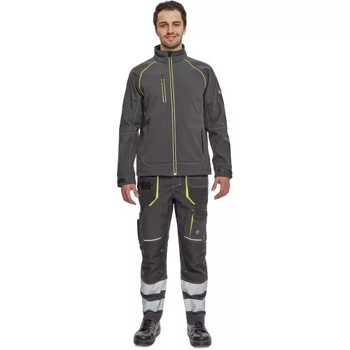 SHELDON softshell dzseki antracit S