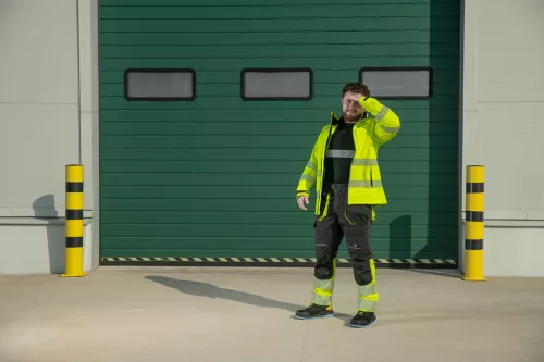 SHELDON HV softshell dzseki sárga M