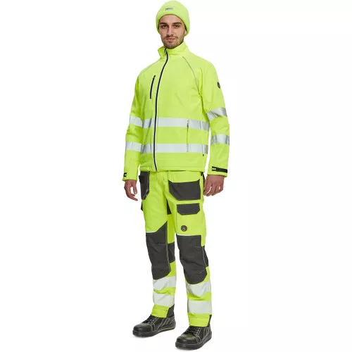 SHELDON HV softshell dzseki sárga XL