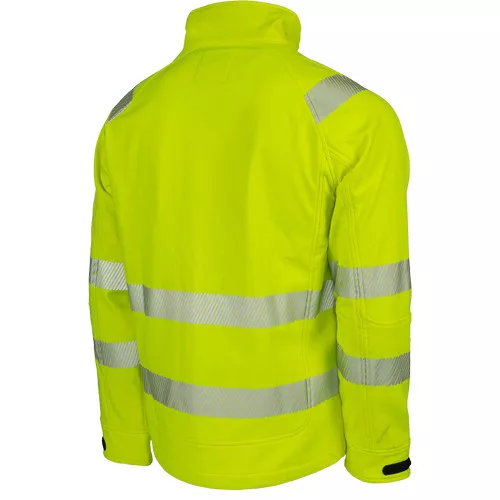 SHELDON HV softshell dzseki sárga 2XL
