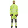 SHELDON HV softshell dzseki sárga 3XL